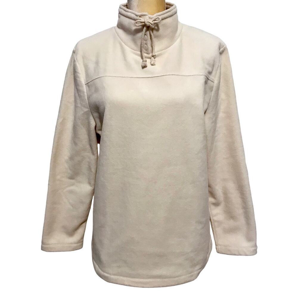Chadwick's Pullover Fleece Sweatshirt for Women Size M